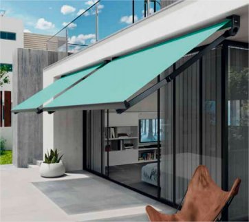 Toldo DS Cofre 260 desplegado