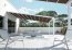 Pérgola Lona Tensada Fulvia - Blanco