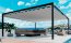 Pérgola DS Saxun 125x125 - Isla con Largueros